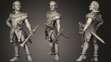 Military figurines Isidor 3d model